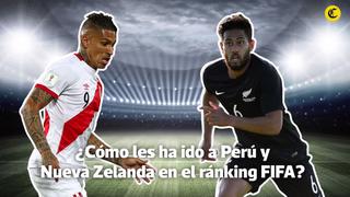 Perú vs. Nueva Zelanda: ¿cómo les ha ido en el ránking FIFA?