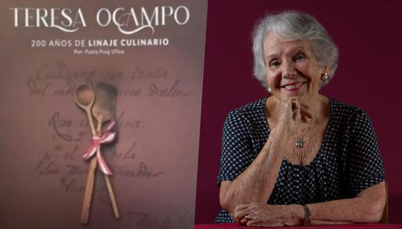 El libro “Teresa Ocampo, 200 años de linaje culinario” se publicó en 2022.