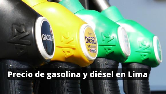 Precio de gasolina y diesel en Lima para hoy, martes 5 de marzo