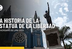 Aniversario de Lima 2023: evolución, historias y secretos de la estatua de la Libertad ubicada en la Plaza Francia