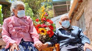 Moquegua: hombre de 109 años y su esposa de 81 celebraron el “Día de San Valentín”