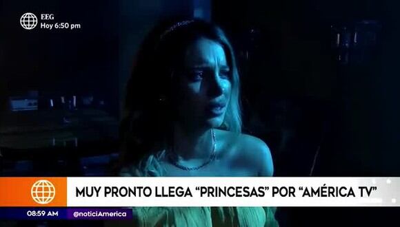 América TV presentó adelanto de su nueva producción inspirada  en las princesas Disney. (Foto: captura de video)