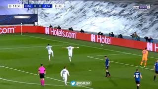 Apareció el goleador: Karim Benzema pone el 1-0 del Real Madrid ante Atalanta [VIDEO]