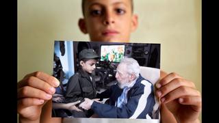Niño que idolatra a Fidel Castro cumplió su sueño de conocerlo