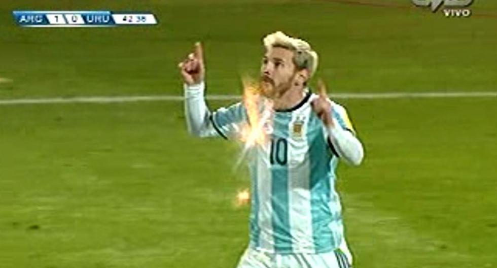 Lionel Messi marca un golazo tras su regreso a la selección de Argentina. (Foto: captura)