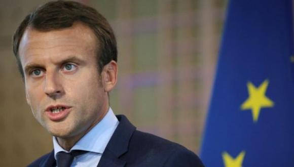 Macron quiere que gigantes de internet cooperen con gobiernos