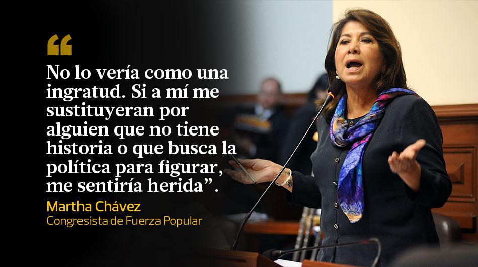 Frases de Martha Chávez sobre Keiko Fujimori y Fuerza Popular - 5