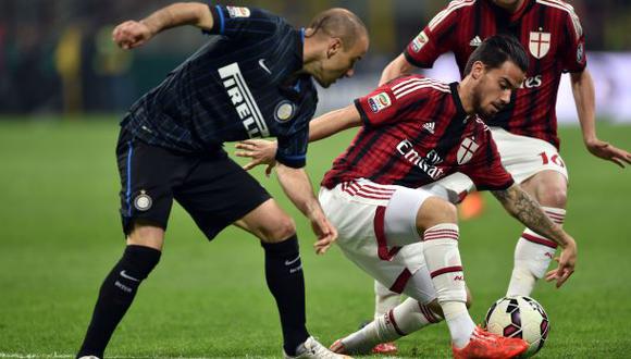 Inter vs. AC Milan: empató 0-0 por el derbi de la Serie A