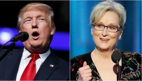 Trump llamó "lacaya de Hillary" a Meryl Streep tras discurso