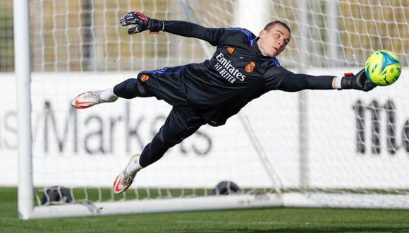 Andriy Lunin, arquero de Real Madrid, pide ayuda para Ucrania, su país. (Foto: Instagram)