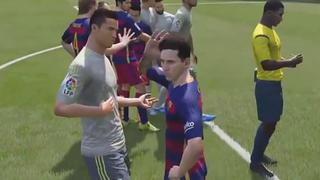 YouTube: Lionel Messi se peleó con Cristiano... en el FIFA 16