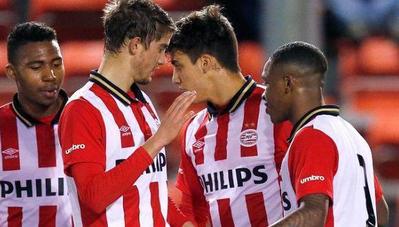 Con Da Silva, Jong PSV cayó 3-2 ante Achilles'29