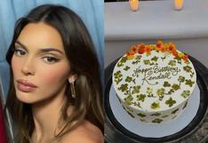 ¿La torta de cumpleaños de Kendall Jenner estuvo a punto de estropearse? Una foto causó revuelo en las redes