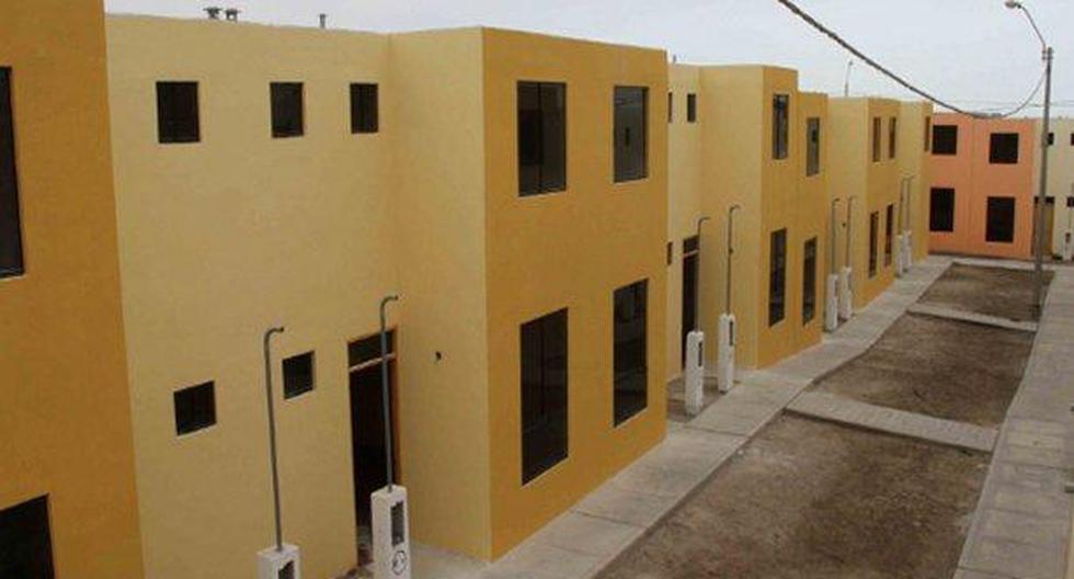 Ya se han entregado las primeras viviendas reconstruidas en la ciudad de Trujillo. (Foto: Andina)