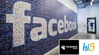 Facebook hundió a MySpace y Hi5 en su camino al éxito