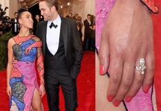 Detalles del anillo de boda de Robert Pattinson para FKA Twigs