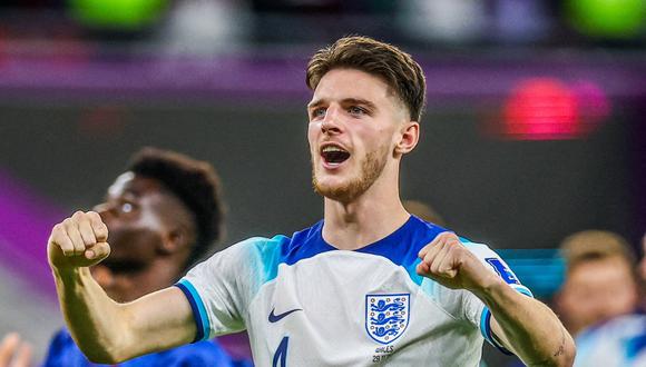 Declan Rice no entrenó con la selección de Inglaterra por enfermedad. (Foto: EFE)