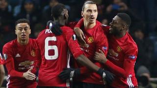 Manchester United: Ibrahimovic anotó tras dos toques en primera