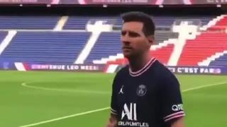 No utilizará el dorsal ‘10′: filtran las primeras imágenes de Lionel Messi con la camiseta del PSG [VIDEO]