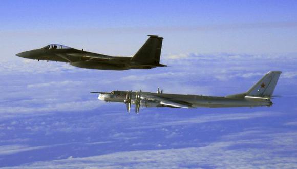 EE.UU. intercepta dos bombarderos rusos cerca de Alaska