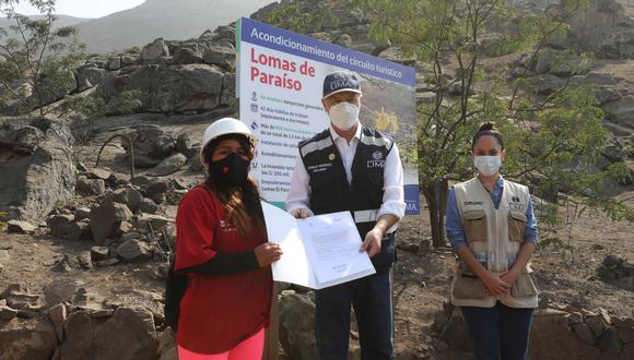 Entregan obra de acondicionamiento turístico que operará tras pandemia por COVID-19. (Foto: Municipalidad de Lima)