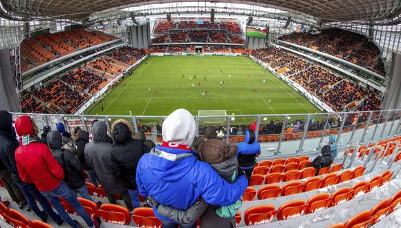 Estadio de Ekaterimburgo. (Foto: AP)
