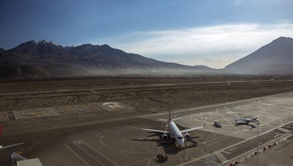 Se realizarán trabajos de mantenimiento correctivo en la pista de aterrizaje del aeropuerto de Juliaca. (Foto: Ositrán)