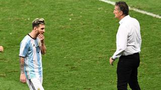 Bauza sobre Lionel Messi: "Si me arma el equipo me voy a casa"