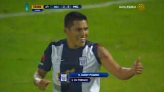 Alianza Lima: Andy Pando marcó así el 2-0 ante Melgar [VIDEO]