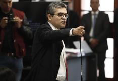 José Domingo Pérez: “Preocupa el avance en las acciones destinadas a criminalizar a los operadores de justicia”