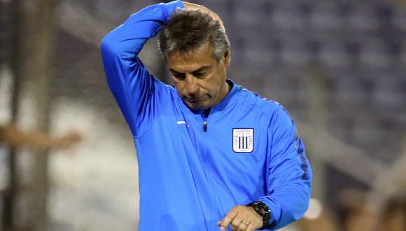 El entrenador de Alianza Lima Pablo Bengoechea asumió la responsabilidad tras la derrota en casa por Copa Libertadores ante Junior de Barranquilla. (Foto: Reuters)