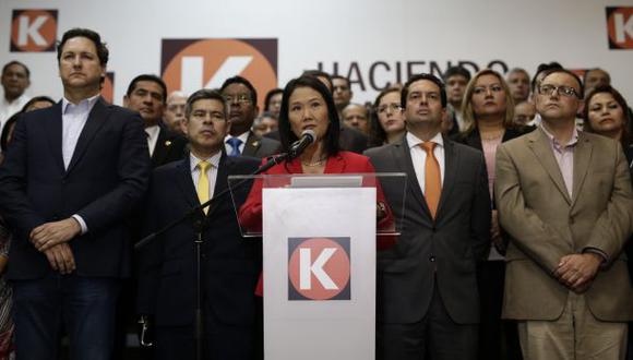 Keiko Fujimori ha tocado un punto límite. (Foto: Anthony Niño de Guzmán/El Comercio)