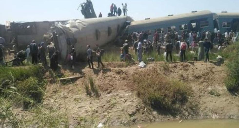 Egypt: Two Trains collide leaving 32 dead and dozens injured