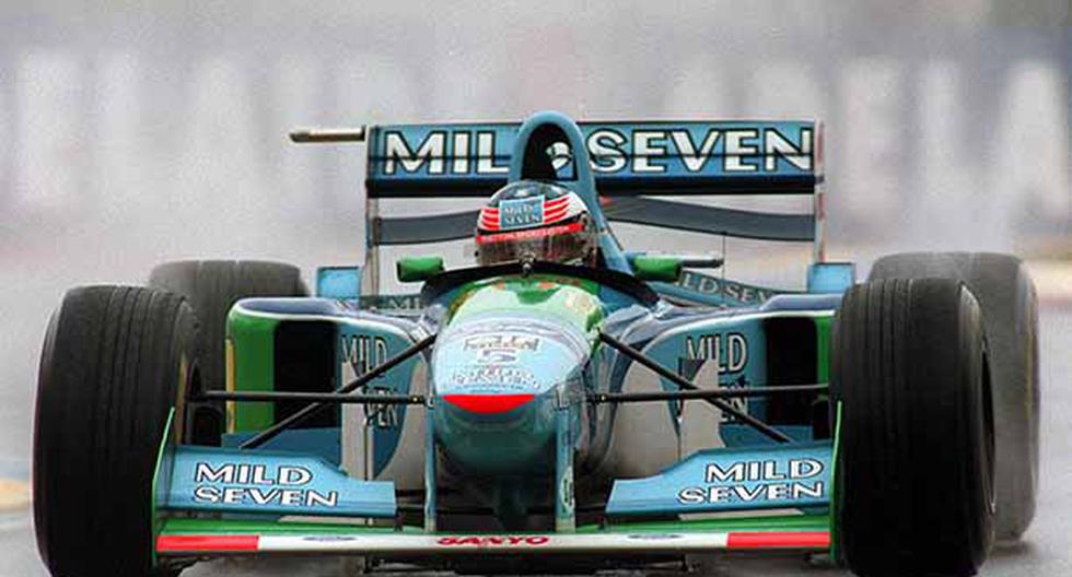 Mick Schumacher probará el Benetton de 1994, monoplaza con el que Michael, su padre, obtuvo su primer campeonato mundial de F1. (Foto: Getty Images)