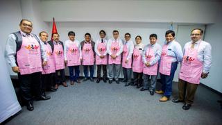Callao: funcionarios vistieron el mandil rosado de la campaña “Hombres por la igualdad”