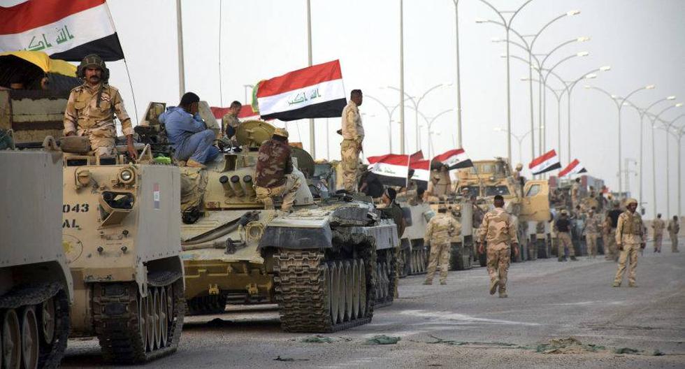 Fuerzas iraquíes en guerra contra ISIS. (Foto: EFE)