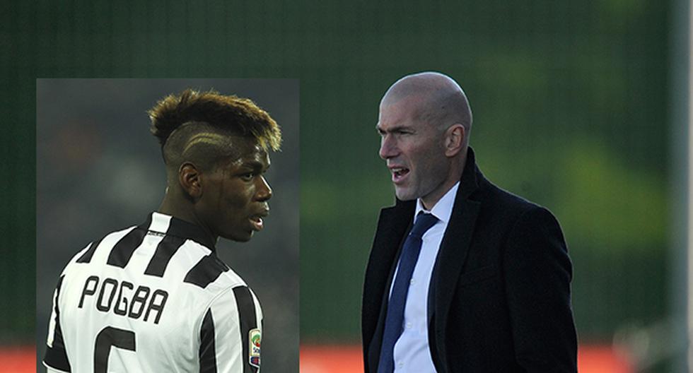 Zinedine Zidane confirma el interés por Pogba. (Foto: Getty Images)