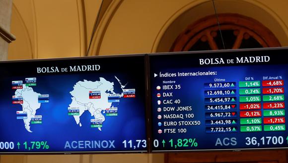 Las principales bolsas europeas abrieron este miércoles con pérdidas. (EFE/ Referencial)