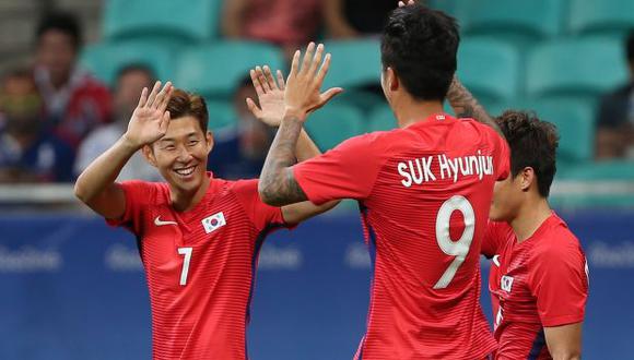 Son (izquierda), delantero de la selección de Corea del Sur y el Tottenham de Inglaterra. (Foto: Reuters)