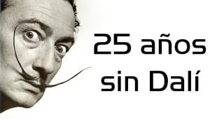 Recordamos a Salvador Dalí a 25 años de su muerte