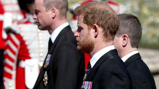 Guillermo y Harry se reencuentran en el funeral del príncipe Felipe tras la explosiva entrevista en EE.UU.