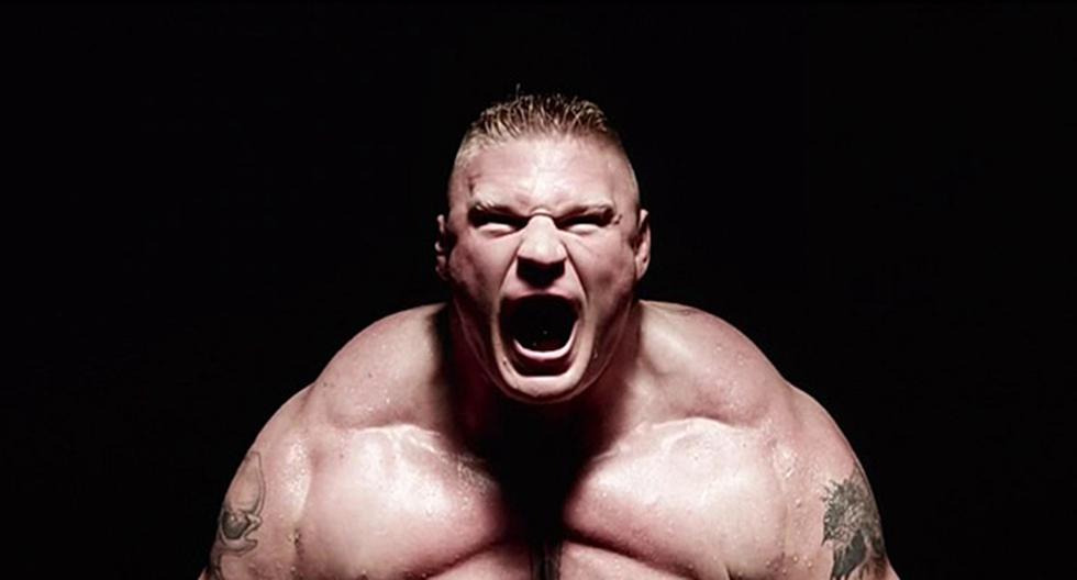 Brock Lesnar demostró todo su poder ante Roman Reigns y Dean Ambrose (Foto: WWE)