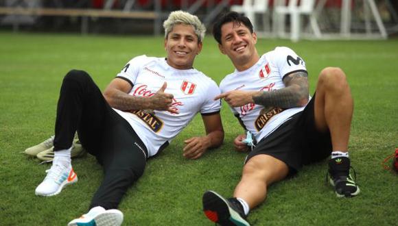 Gianluca Lapadula y Raúl Ruidíaz son dos alternativas de Ricardo Gareca para el ataque. (Foto: FPF)