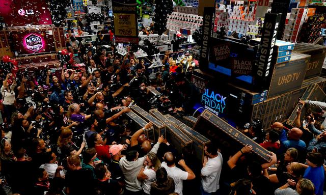 El Black Friday es una fecha que nació en Estados Unidos. En ese viernes, que sucede una vez año, se dan las mayores ofertas. (Foto: AFP)