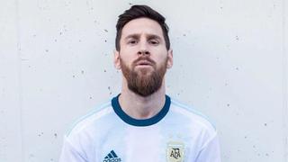 Selección argentina: Messi presentó la nueva camiseta para la Copa América 2019