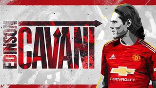 Oficial: Edinson Cavani jugará en Manchester United