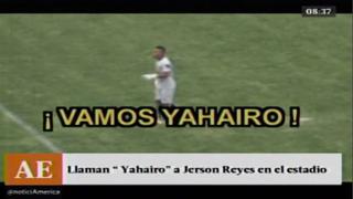 Jerson Reyes: le gritaron 'Yahairo' durante partido de fútbol