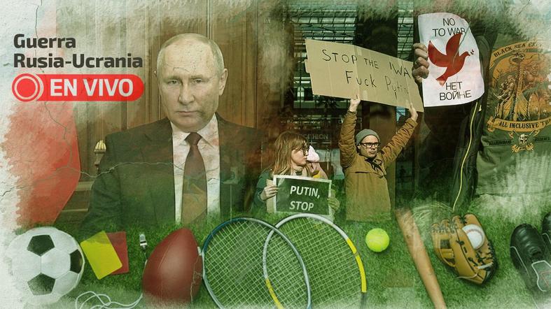 Guerra Ucrania - Rusia: repasa las reacciones en el mundo deportivo