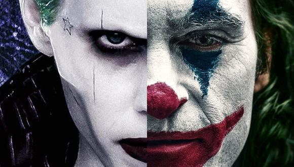 El Joker de Jared Leto vs. el de Joaquin Phoenix. (Fotos: Difusión)