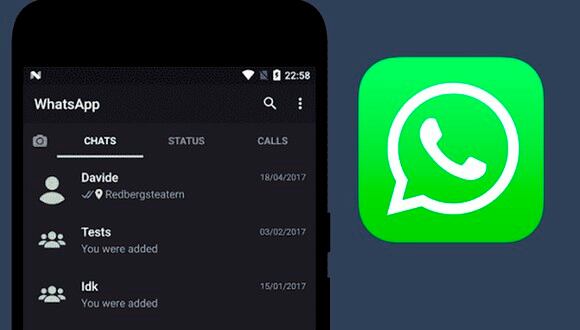 WhatsApp prepara el lanzamiento de su modo oscuro. (Foto: WhatsApp)